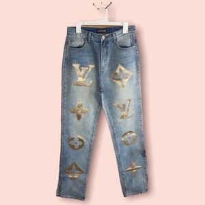 Handpainted Denim